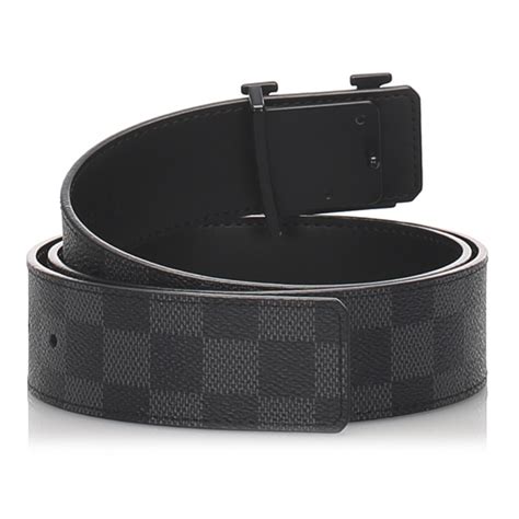 louis vuitton logo grey|louis vuitton grey damier belt.